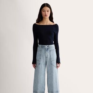 Everlane Women's High Rise Jeans - Light Blue